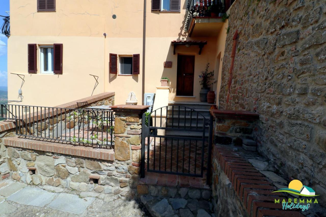 Maremma Holidays- La Casa Di Rocca Scarlino Ngoại thất bức ảnh