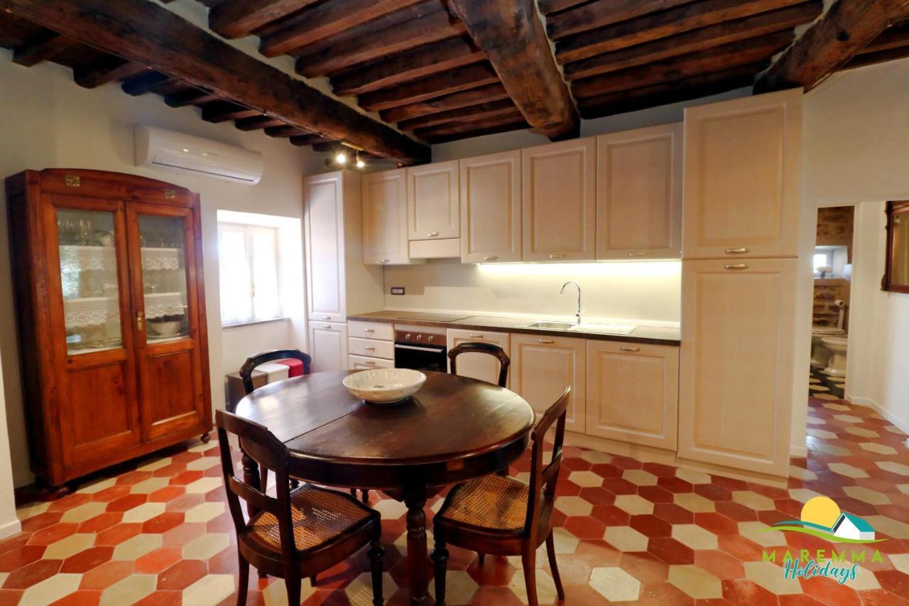 Maremma Holidays- La Casa Di Rocca Scarlino Ngoại thất bức ảnh