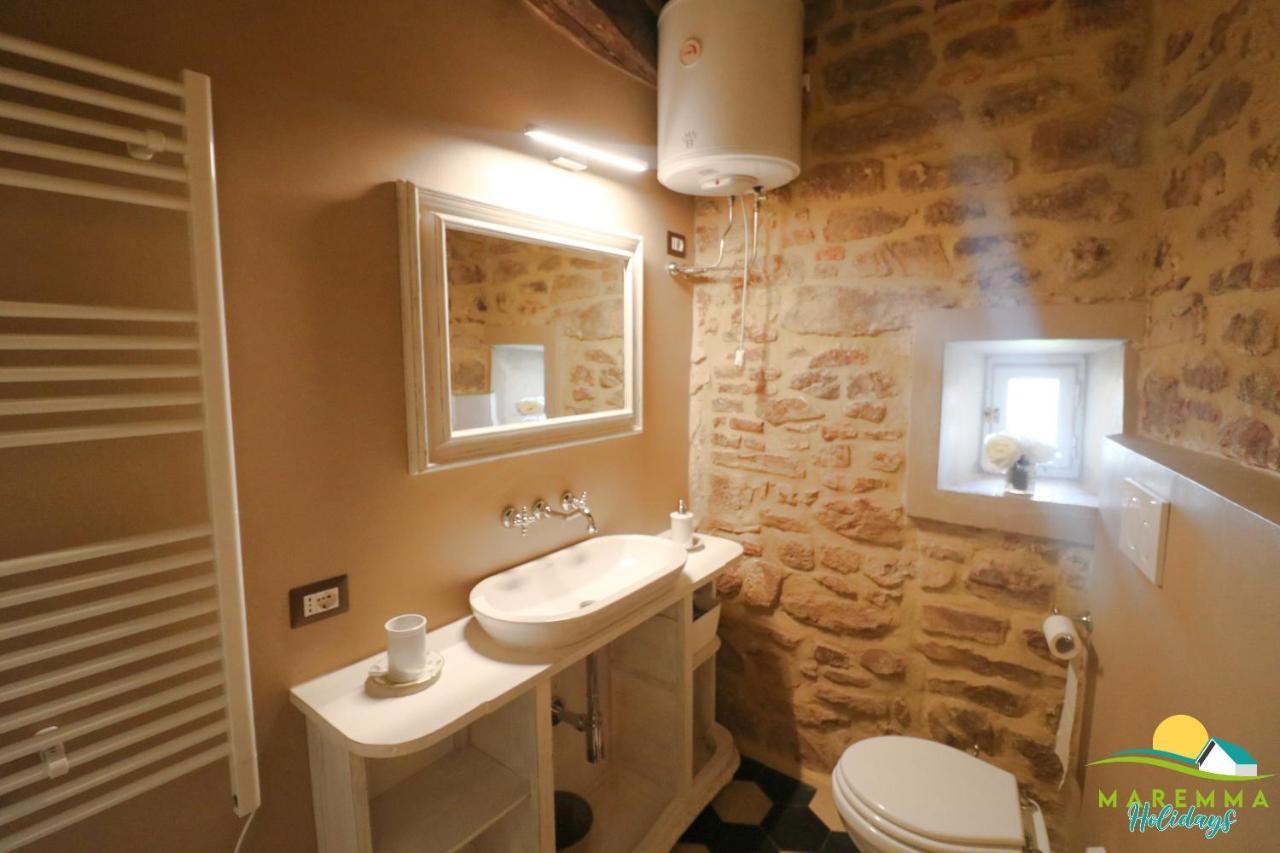 Maremma Holidays- La Casa Di Rocca Scarlino Ngoại thất bức ảnh